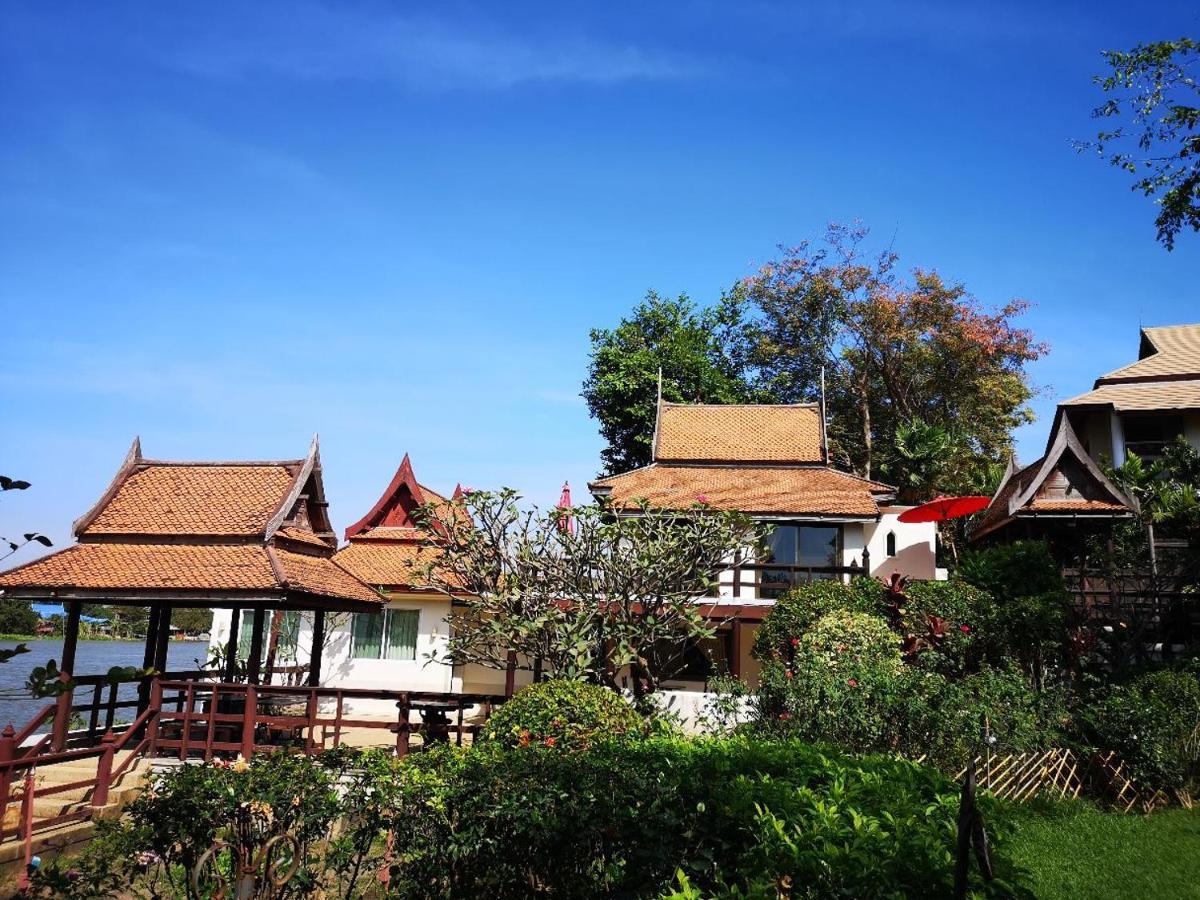 Ayutthaya Garden River Home Ban Bang Krasan Exterior foto
