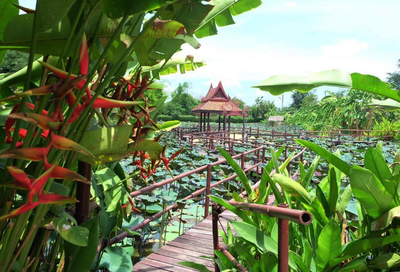 Ayutthaya Garden River Home Ban Bang Krasan Exterior foto