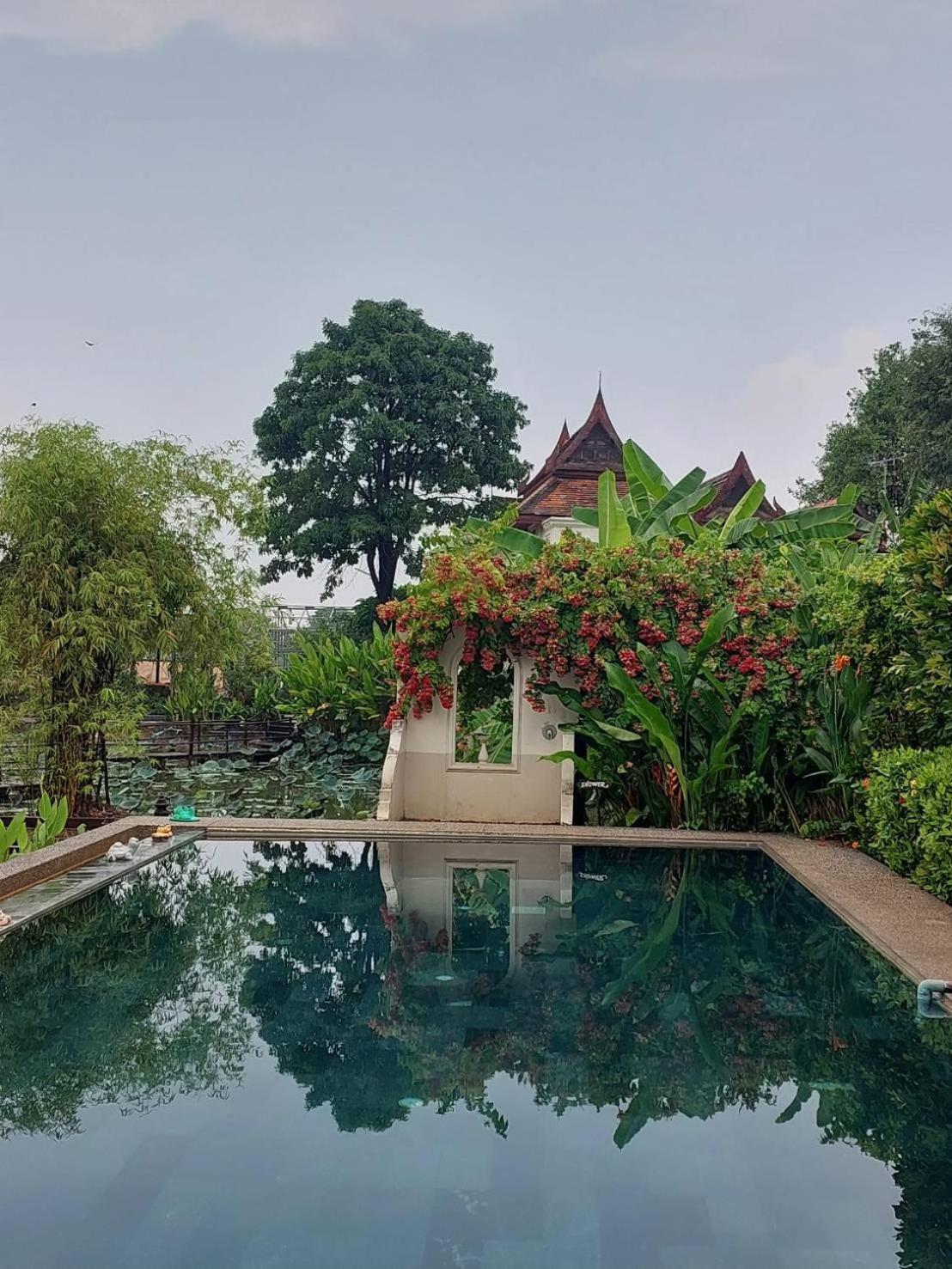 Ayutthaya Garden River Home Ban Bang Krasan Exterior foto